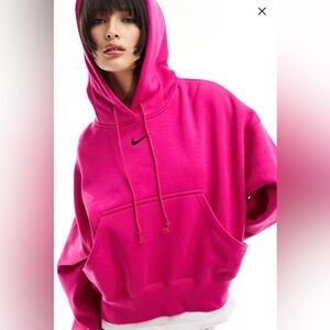 💕 NIKE PHOENIX FLEECE OVERSIZED CROP HOODIE 💕